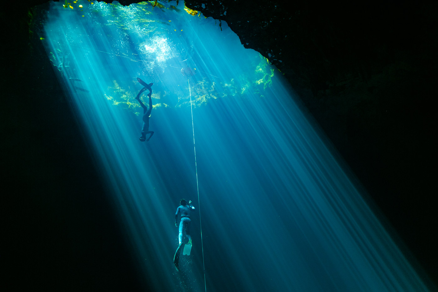 freedivers safety cenote tulum